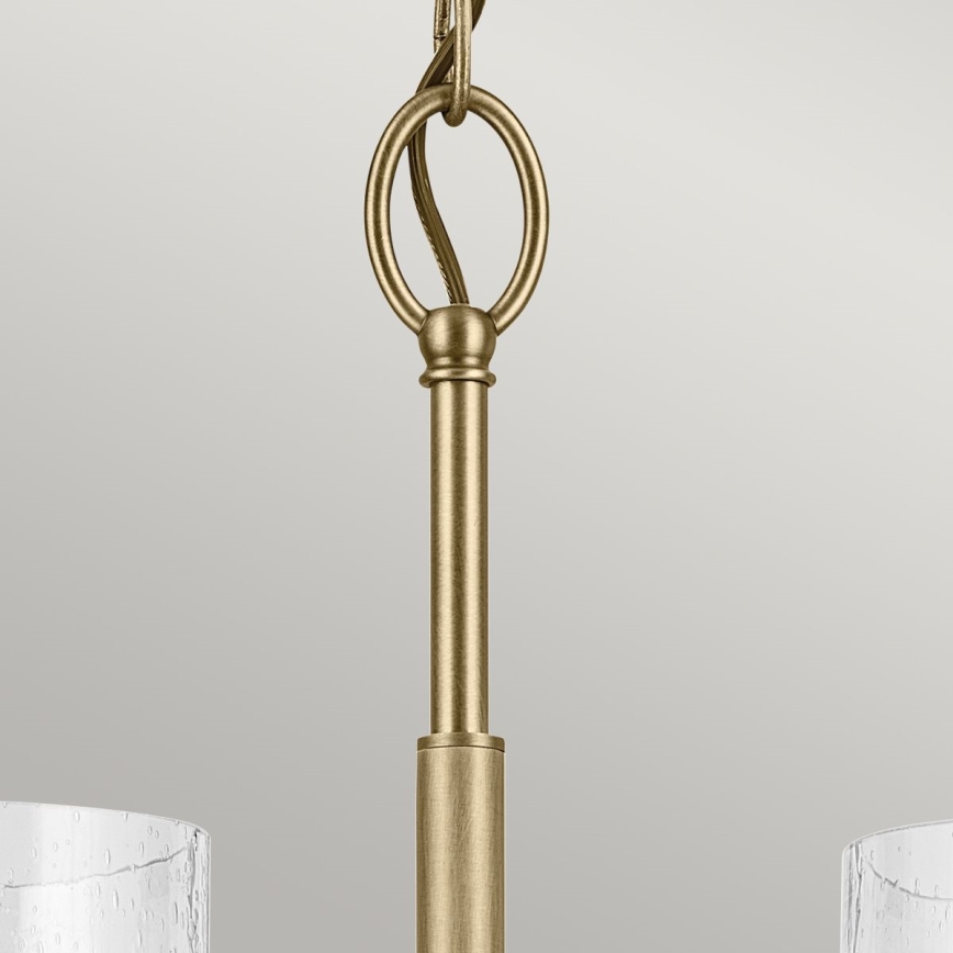 Kichler - Luster na reťazi WINSLOW 5xE27/60W/230V pr. 50,2 cm mosadz