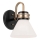 Kichler - LED Kúpeľňová nástenná lampa FARUM 1xG9/3W/230V IP44 čierna/mosadz