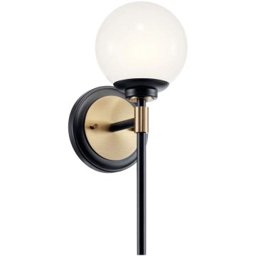 Kichler - LED kúpeľňové nástenné svietidlo BENNO 2xG9/3W/230V zlaté IP44