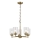 Kichler - Luster na reťazi WINSLOW 5xE27/60W/230V pr. 50,2 cm mosadz
