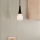 Kichler - Luster na tyči DEELA 1xE27/60W/230V pr. 17,8 cm čierna