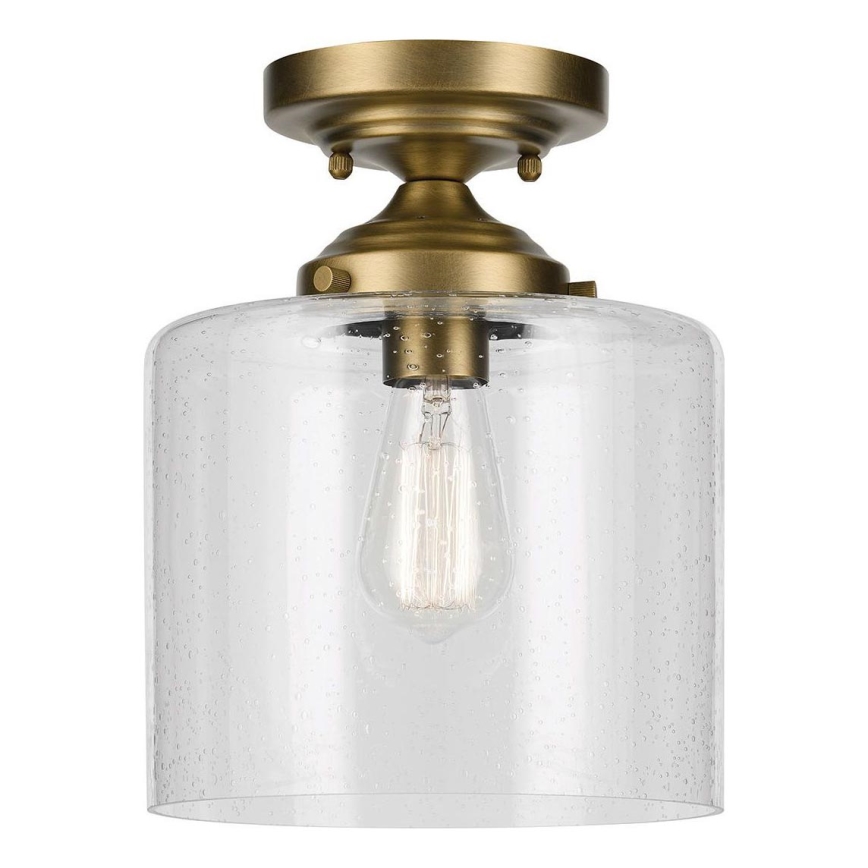 Kichler - Stropné svietidlo WINSLOW 1xE27/60W/230V pr. 21,6 cm mosadz