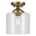 Kichler - Stropné svietidlo WINSLOW 1xE27/60W/230V pr. 21,6 cm mosadz