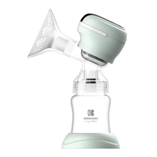KikkaBoo - Elektronická odsávačka materského mlieka LEIA PLUS 1400 mAh 150 ml