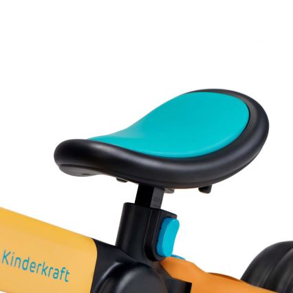 KINDERKRAFT - Detská odrážadlo 3v1 4TRIKE žltá/tyrkysová