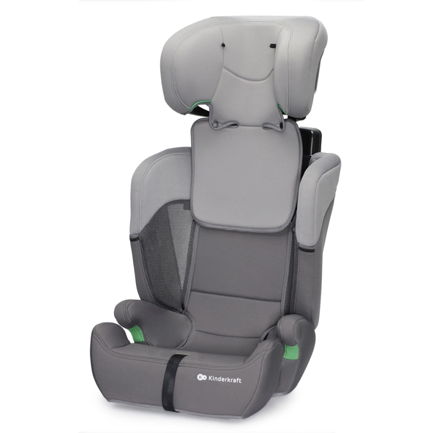 KINDERKRAFT - Autosedačka COMFORT UP i-Size (76-150 cm) svetlošedá