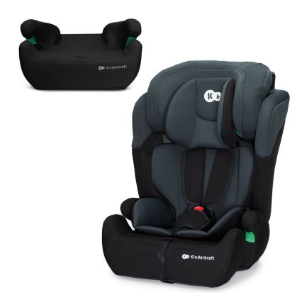 KINDERKRAFT - Autosedačka COMFORT UP i-Size (76-150 cm) tmavošedá
