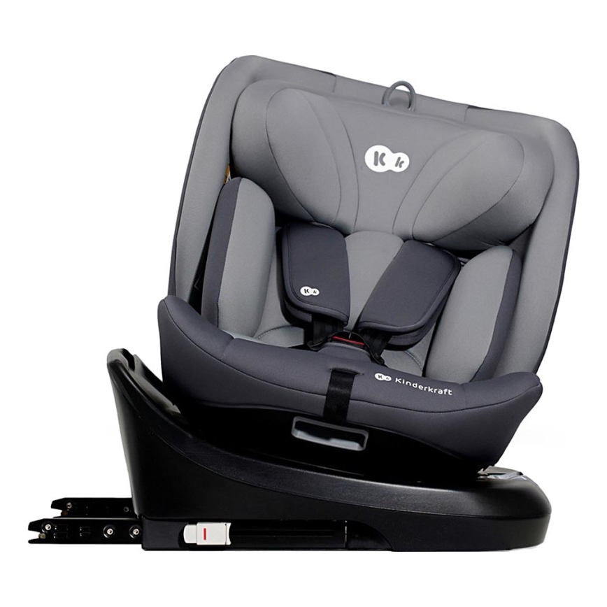 KINDERKRAFT - Autosedačka I-GROW i-Size (40-150 cm) sivá