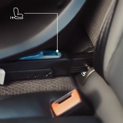 KINDERKRAFT - Autosedačka I-GUARD i-Size 40-105 cm sivá