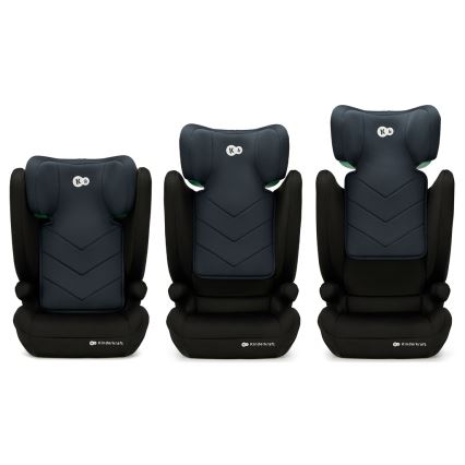 KINDERKRAFT - Autosedačka I-SPARK i-Size (100-150 cm) čierna