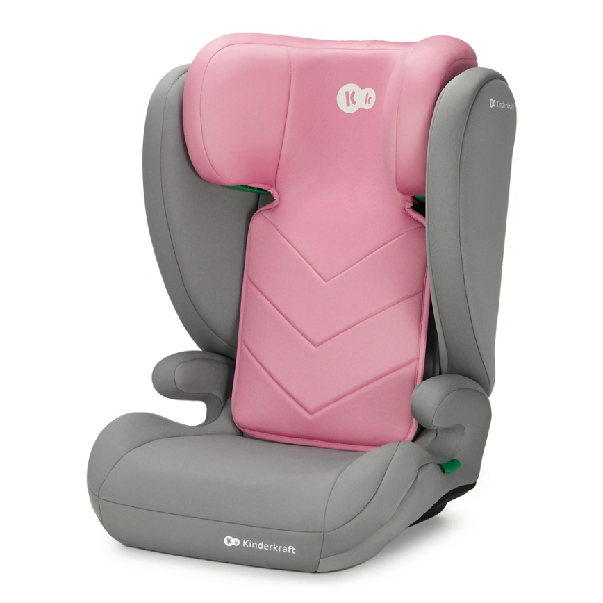 KINDERKRAFT - Autosedačka I-SPARK i-Size (100-150 cm) ružová