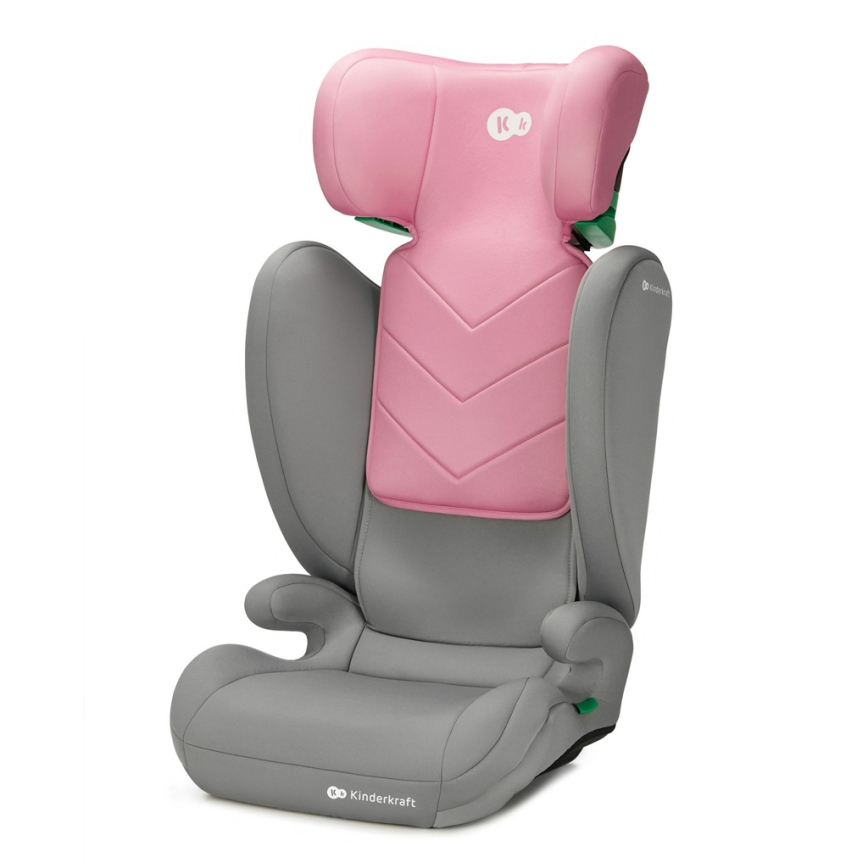 KINDERKRAFT - Autosedačka I-SPARK i-Size (100-150 cm) ružová