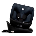 KINDERKRAFT - Autosedačka s otočnou základňou I-GROW i-Size (40-150 cm) čierna