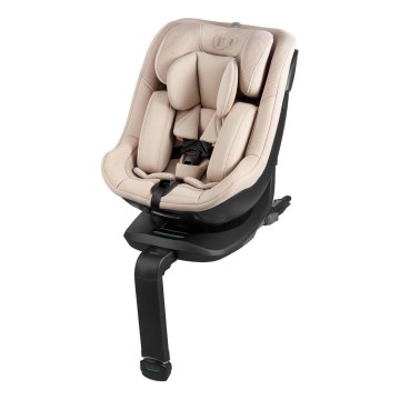 KINDERKRAFT - Autosedačka s otočnou základňou I-GUARD i-Size 40-105 cm béžová