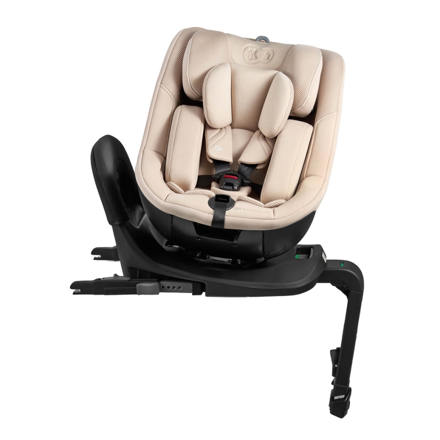 KINDERKRAFT - Autosedačka s otočnou základňou I-GUARD i-Size 40-105 cm béžová