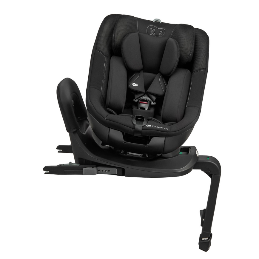 KINDERKRAFT - Autosedačka s otočnou základňou I-GUARD i-Size 40-105 cm čierna