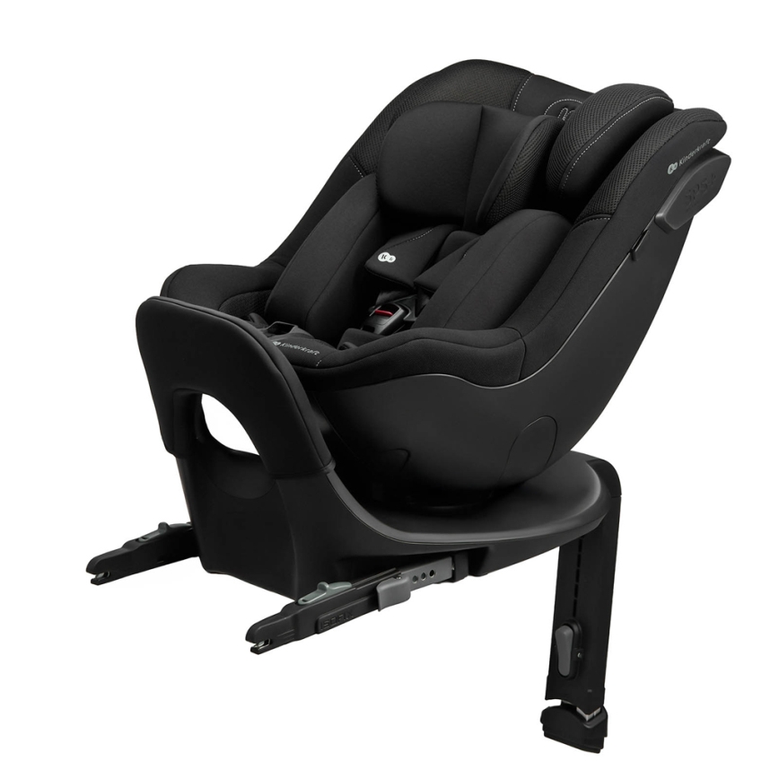KINDERKRAFT - Autosedačka s otočnou základňou I-GUARD i-Size 40-105 cm čierna