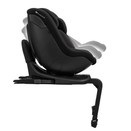 KINDERKRAFT - Autosedačka s otočnou základňou I-GUARD i-Size 40-105 cm čierna