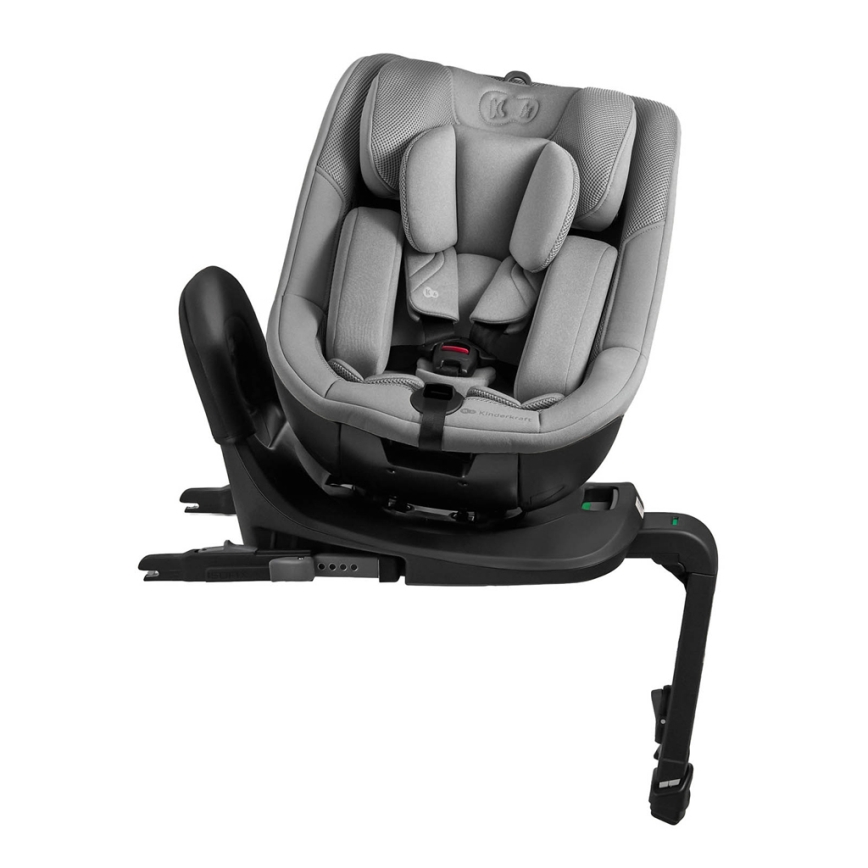 KINDERKRAFT - Autosedačka s otočnou základňou I-GUARD i-Size 40-105 cm sivá