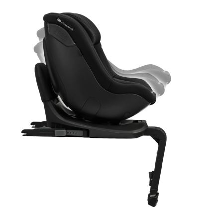 KINDERKRAFT - Autosedačka s otočnou základňou I-GUARD PRO i-Size 61-105 cm čierna
