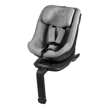 KINDERKRAFT - Autosedačka s otočnou základňou I-GUARD PRO i-Size 61-105 cm sivá