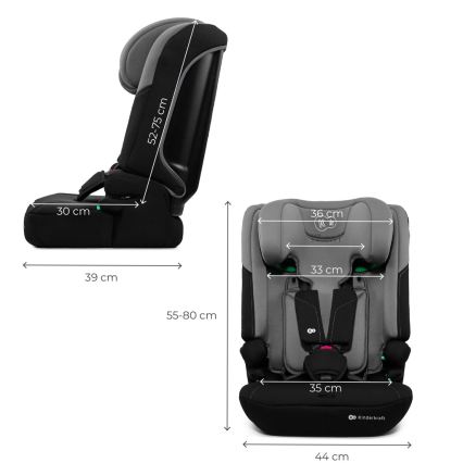 KINDERKRAFT - Avtosedež I-COMFY i-Size 76-150 cm siv