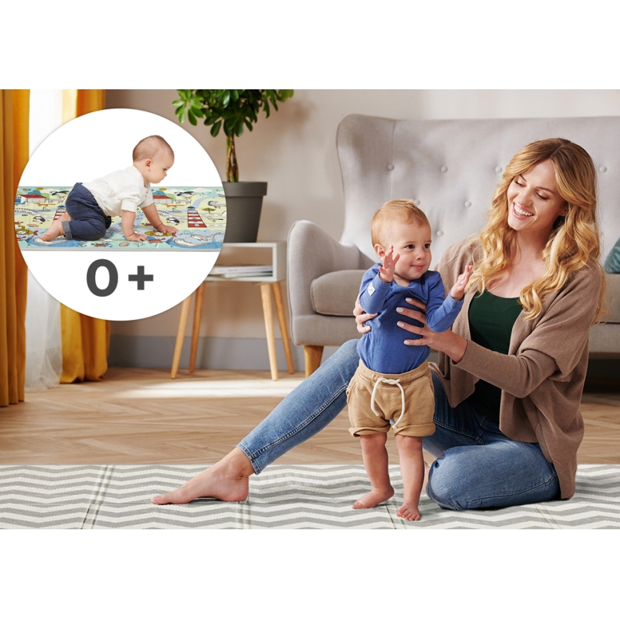 KINDERKRAFT - Detská hracia podložka MATTY 2