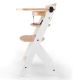 KINDERKRAFT - Detská jedálenská stolička ENOCK biela
