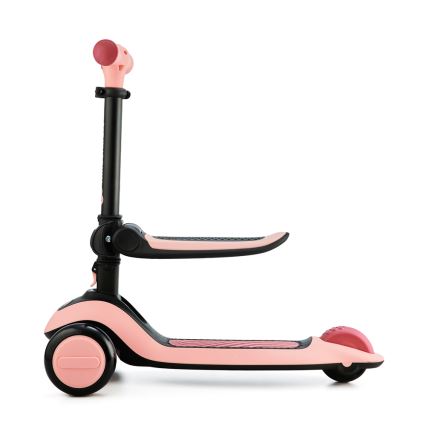 KINDERKRAFT - Detská kolobežka 2v1 HALLEY Rose pink