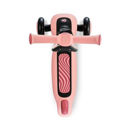 KINDERKRAFT - Detská kolobežka 2v1 HALLEY Rose pink