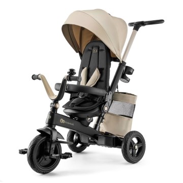 KINDERKRAFT - Detská trojkolka 5v1 EASYTWIST béžová