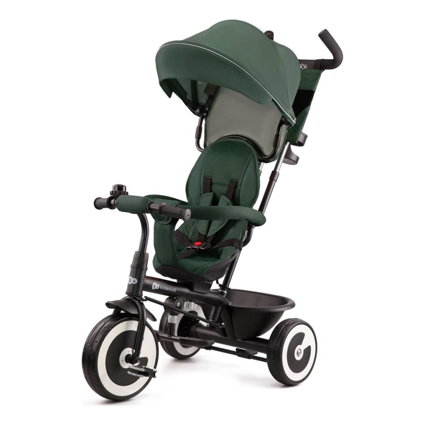 KINDERKRAFT - Detská trojkolka ASTON Mystic green