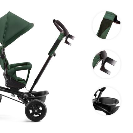 KINDERKRAFT - Detská trojkolka AVEO zelená