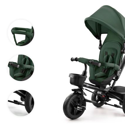KINDERKRAFT - Detská trojkolka AVEO zelená
