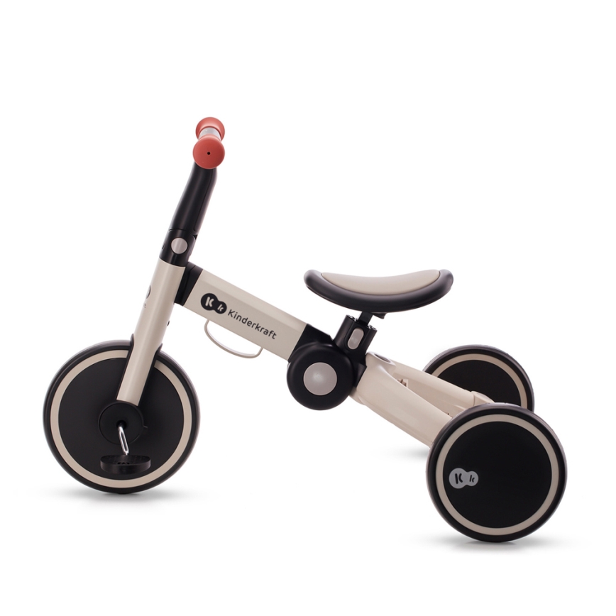 KINDERKRAFT - Detské odrážadlo 3v1 4TRIKE šedá