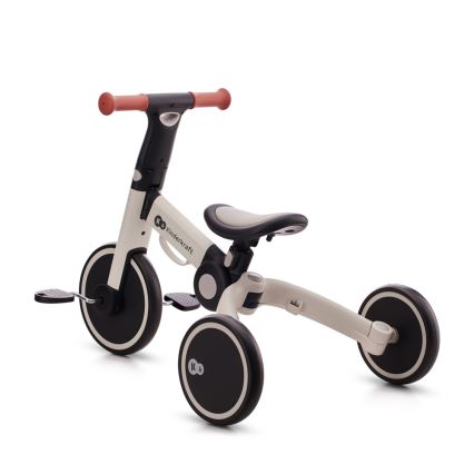 KINDERKRAFT - Detské odrážadlo 3v1 4TRIKE šedá