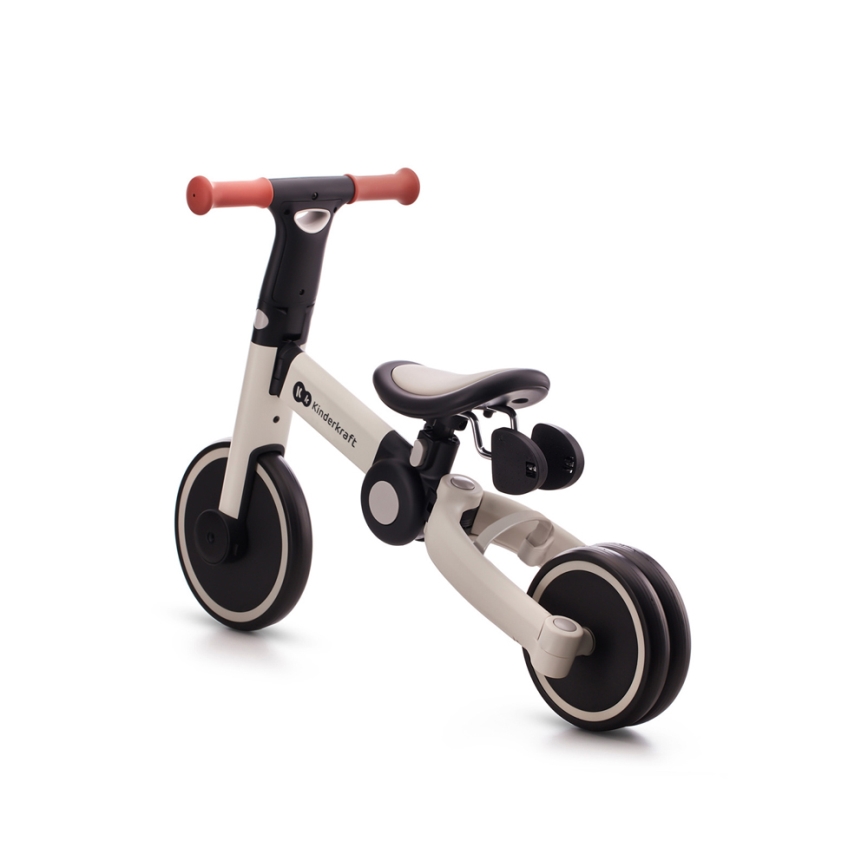 KINDERKRAFT - Detské odrážadlo 3v1 4TRIKE šedá