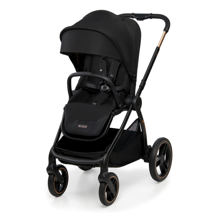 KINDERKRAFT - Kombinovaný kočík 2v1 NEA 2 Midnight black
