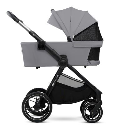 KINDERKRAFT - Kombinovaný kočík 2v1 NEA 2 Platinum grey