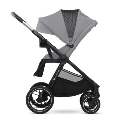 KINDERKRAFT - Kombinovaný kočík 2v1 NEA 2 Platinum grey