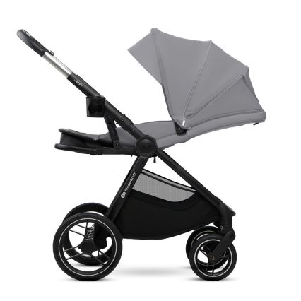 KINDERKRAFT - Kombinovaný kočík 2v1 NEA 2 Platinum grey