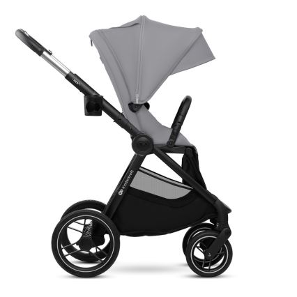 KINDERKRAFT - Kombinovaný kočík 2v1 NEA 2 Platinum grey