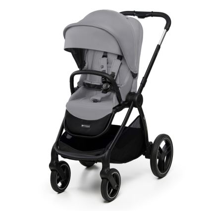 KINDERKRAFT - Kombinovaný kočík 2v1 NEA 2 Platinum grey