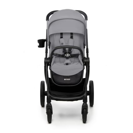 KINDERKRAFT - Kombinovaný kočík 2v1 NEA 2 Platinum grey