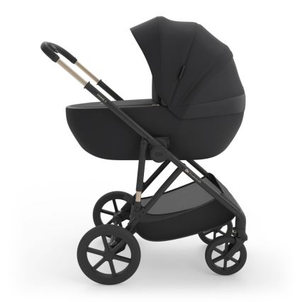 KINDERKRAFT - Kombinovaný kočík 3 v 1 PRIME 3 Venezian čierny