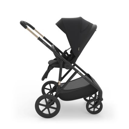 KINDERKRAFT - Kombinovaný kočík 3 v 1 PRIME 3 Venezian čierny