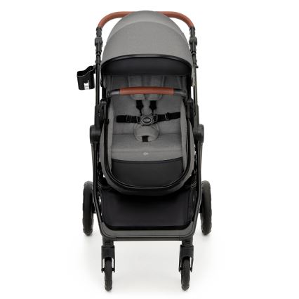KINDERKRAFT - Kombinovaný kočík 3v1 ESME Moonlight grey + autosedačka MINK PRO