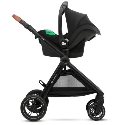 KINDERKRAFT - Kombinovaný kočík 3v1 ESME Sand beige + autosedačka MINK PRO