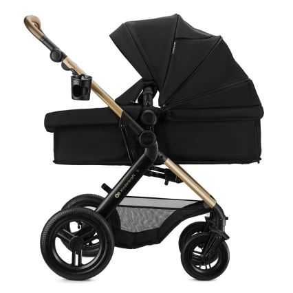 KINDERKRAFT - Kombinovaný kočík 3v1 MOOV 2 XL Air Black