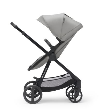 KINDERKRAFT - Kombinovaný kočík 3v1 NEWLY Moonlight grey  + autosedačka MINK PRO